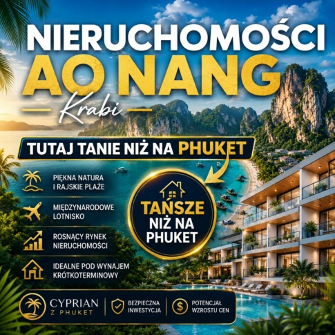 Ao Nang i Krabi – czy to dziś jedna z największych okazji inwestycyjnych na rynku nieruchomości w Tajlandii?